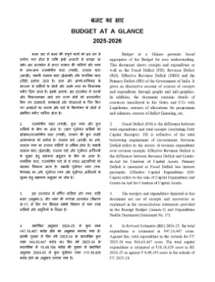 Budget at a Glance
